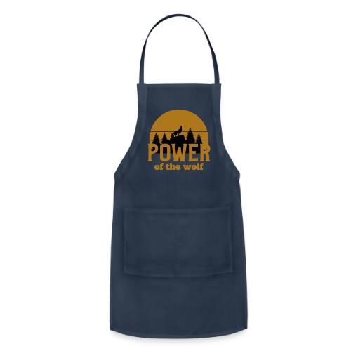 Power Of The Wolf - Adjustable Apron