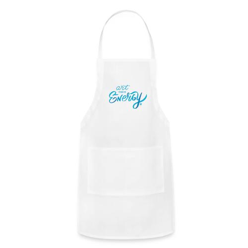 Art Teacher Energy (AOEU Blue) - Adjustable Apron