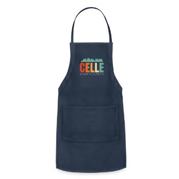 Celle Skyline - Adjustable Apron - navy - Front - Julia (174cm)