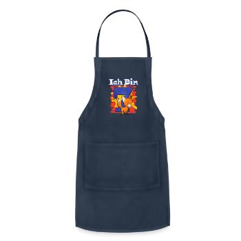 Im 7 Fox - Adjustable Apron - navy - Front - Julia (174cm)