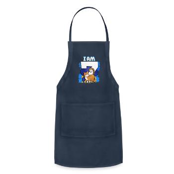 Im 7 Cat - Adjustable Apron - navy - Front - Julia (174cm)