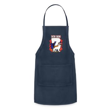 Im 7 Cat - Adjustable Apron - navy - Front - Julia (174cm)