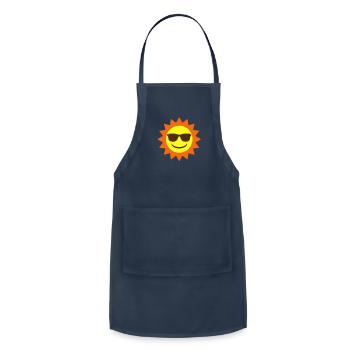 sun - Adjustable Apron - navy - Front - Julia (174cm)