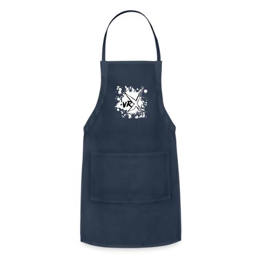 VRX White Paint logo - Adjustable Apron