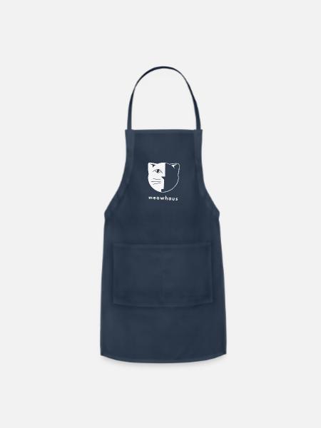 MEOWHAUS - Adjustable Apron - navy
