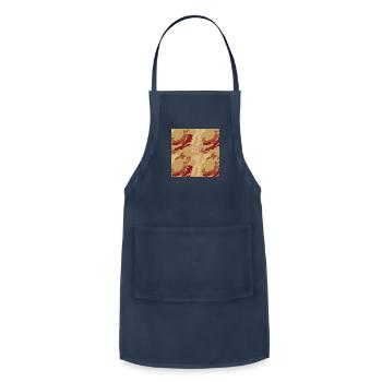 Camo - Adjustable Apron - navy - Front - Julia (174cm)