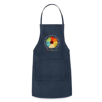 Equal Rights Daisy It s Not Pie - Adjustable Apron - navy - Front - Julia (174cm)