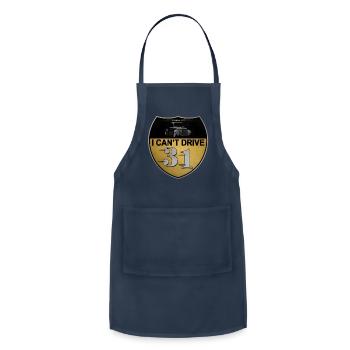 I Can'T Drive 31 Trenton ed Limit - Adjustable Apron - navy - Front - Julia (174cm)