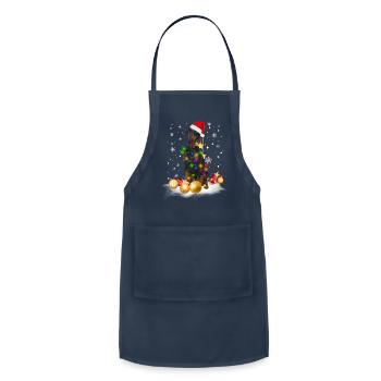 Dober Dog Led Light - Adjustable Apron - navy - Front - Julia (174cm)