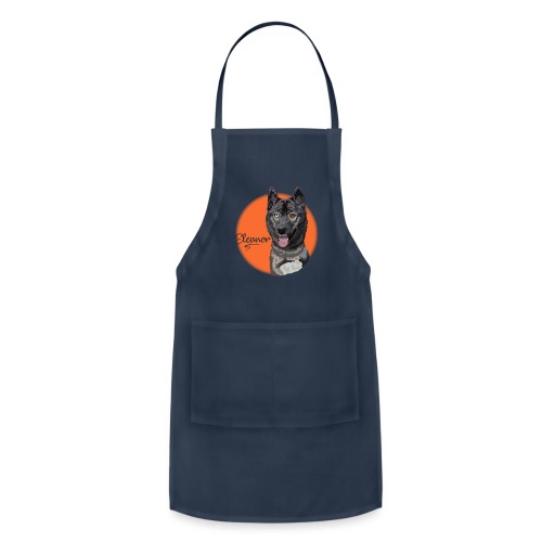 Eleanor the Husky from Gone to the Snow Dogs - Adjustable Apron