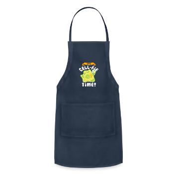 Cell Phone Humor It's Cell Fie Time Gift - Adjustable Apron - navy - Front - Julia (174cm)