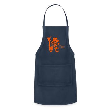 Silver Creek Performing Arts - Adjustable Apron - navy - Front - Julia (174cm)