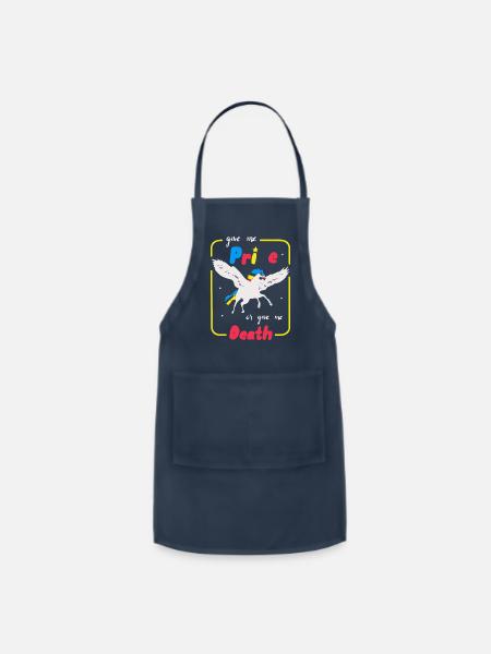 Give Me Pride - Adjustable Apron - navy