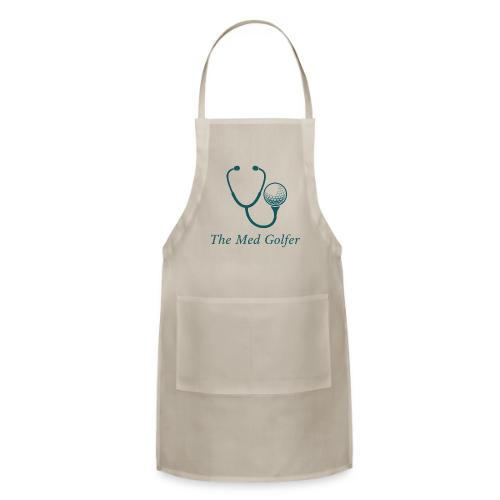 The Med Golfer - Doctor Golf Gift Tee for Men - Adjustable Apron