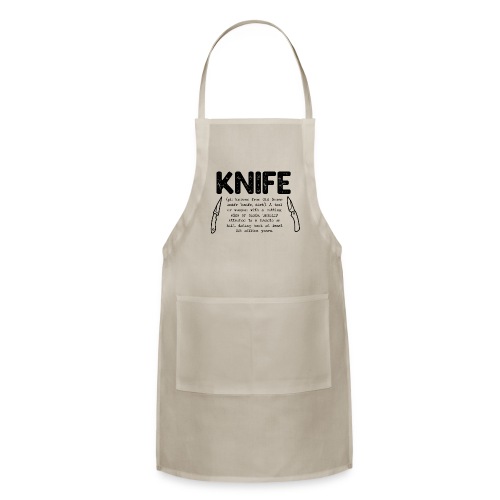 Knife Definition - Adjustable Apron
