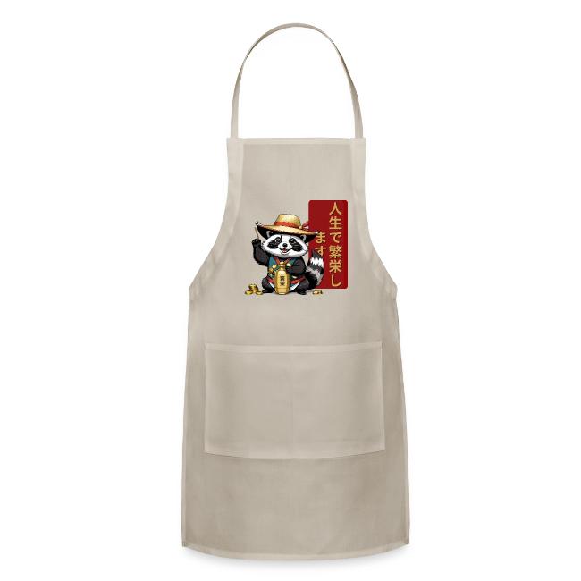 Lucky Tanuki: Playful Japanese Raccoon Design