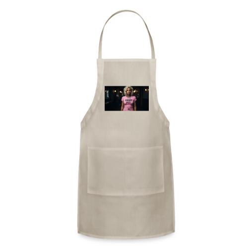 **Smoke Pot Pink Rebel Tee** - Adjustable Apron
