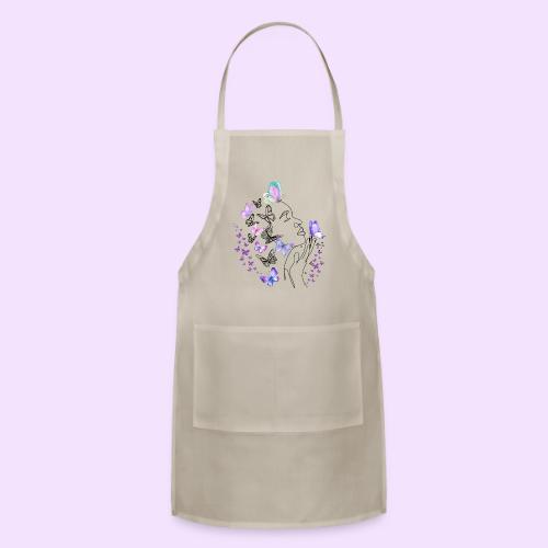 Dreamy Butterfly Goddess - Fairytale Design - Adjustable Apron