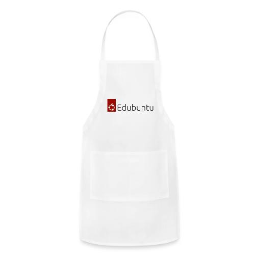 Edubuntu Logo 2023 - Black - Adjustable Apron