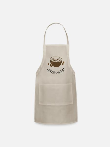 Coffee addict - Adjustable Apron - natural - Front