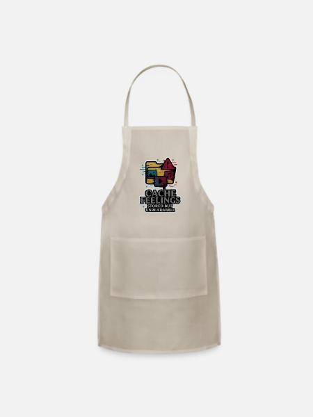 Cache Feelings Unreadable - Adjustable Apron - natural - Front
