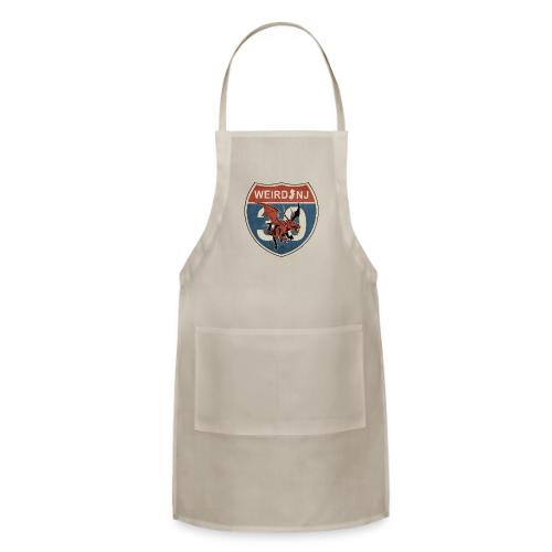Weird NJ HIghway Shield - Adjustable Apron