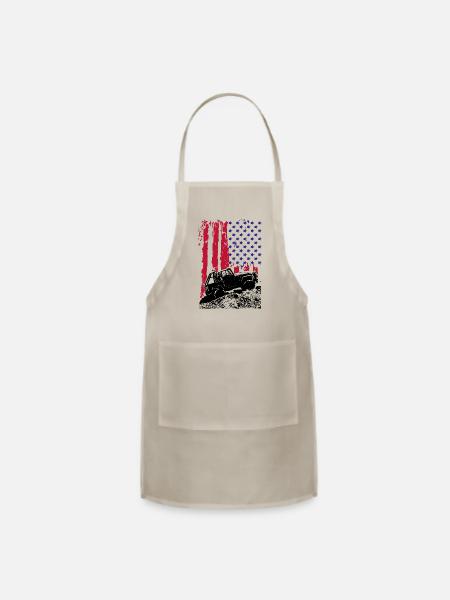AMERICAN OFFROADER - Adjustable Apron - natural - Front