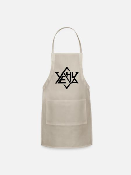 Yeshua Star - Adjustable Apron - natural