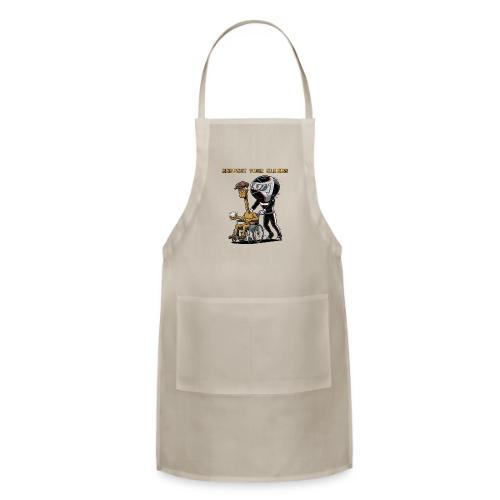 Respect Your Elders Design Golf Humor T-Shirt - Adjustable Apron