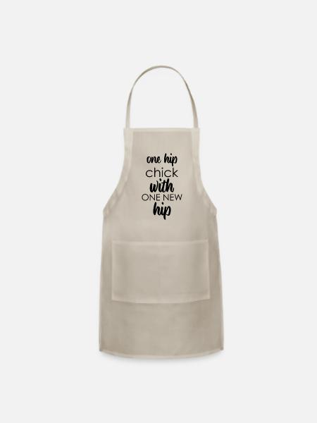Hip Replacement Hip Surgery - Adjustable Apron - natural - Front