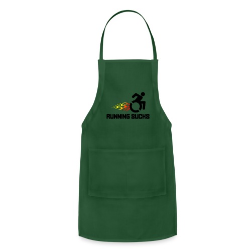 Wheelchair users hate running they think it sucks - Adjustable Apron