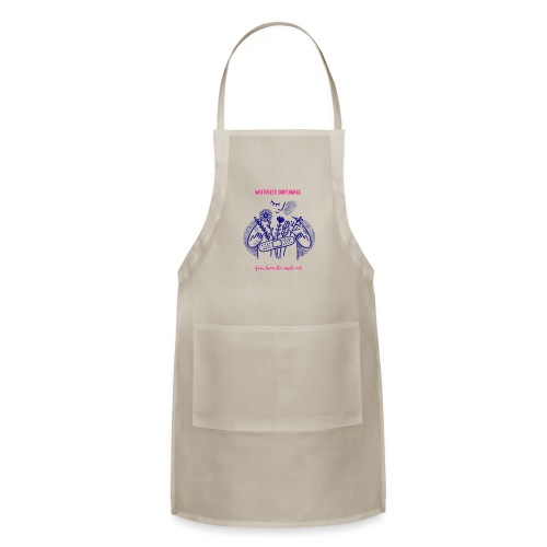 Weathered Sunflowers Grow From The Inside Out - Adjustable Apron