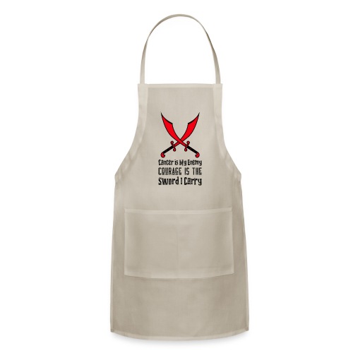 Cancer is My Enemy - Adjustable Apron