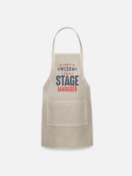 Stage Manager - Adjustable Apron - natural - Front