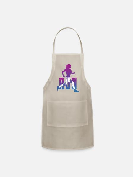 Run - Adjustable Apron - natural - Front
