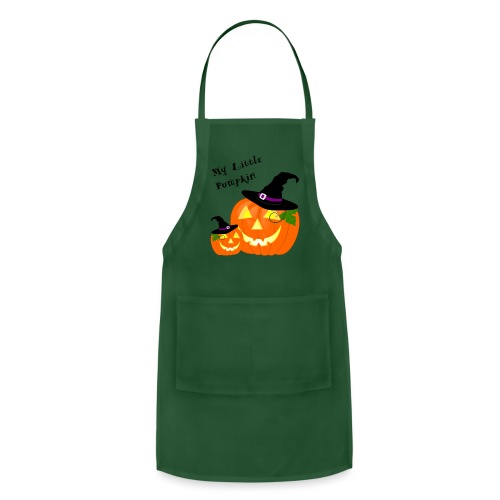 My Little Pumpkin in a Witches Hat - Adjustable Apron