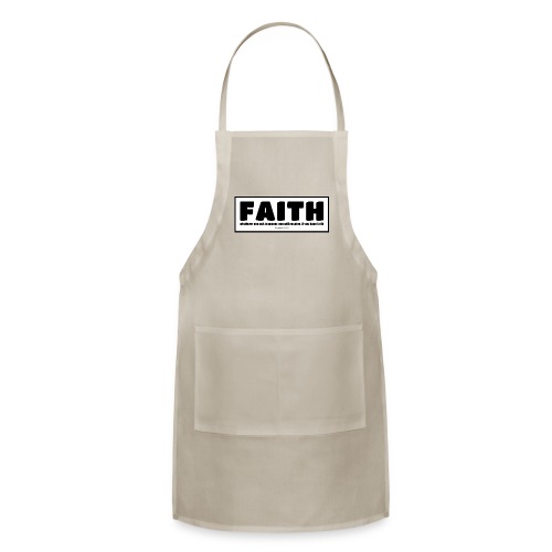 Faith - Faith, hope, and love - Adjustable Apron