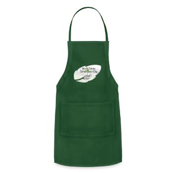 world nature conservation day design - Adjustable Apron - forest green - Front - Julia (174cm)