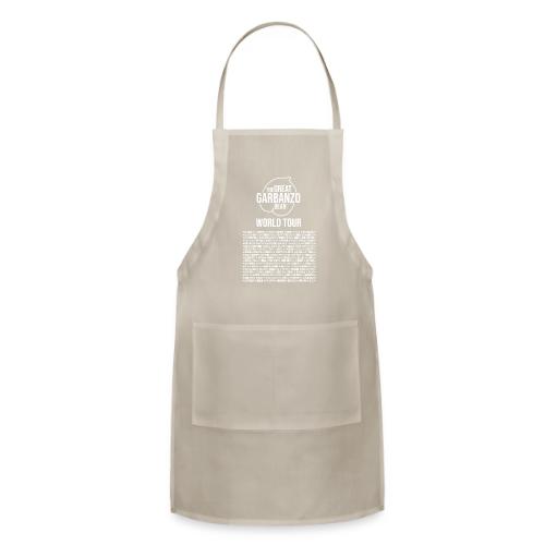 The Great Garbanzo Bean World Tour - Adjustable Apron