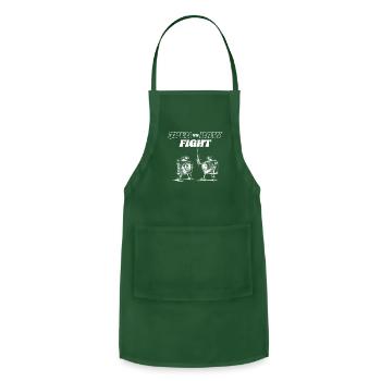 jpeg vs raw - Adjustable Apron - forest green - Front - Julia (174cm)