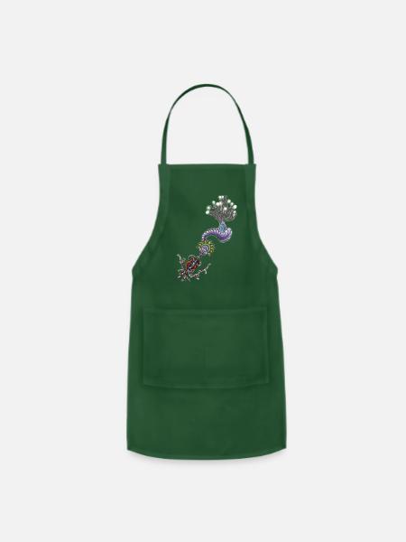 StARsEEd - Adjustable Apron - forest green