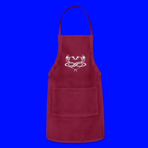 Polydragon (white) - Adjustable Apron
