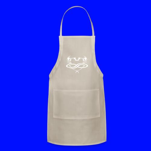 Polydragon (white) - Adjustable Apron