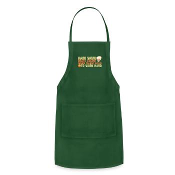 Cannabis Weed, Cannabis, Dope Dope - Adjustable Apron - forest green - Front - Julia (174cm)