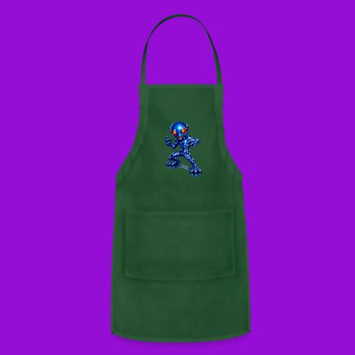 Angry Blue Alien - Adjustable Apron