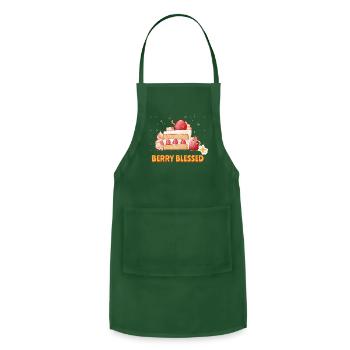 BERRY BLESSED - Adjustable Apron - forest green - Front - Julia (174cm)