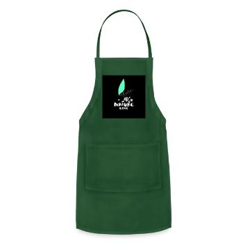 Conserve nature - Adjustable Apron - forest green - Front - Julia (174cm)
