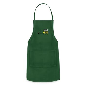 need grace - Adjustable Apron - forest green - Front - Julia (174cm)
