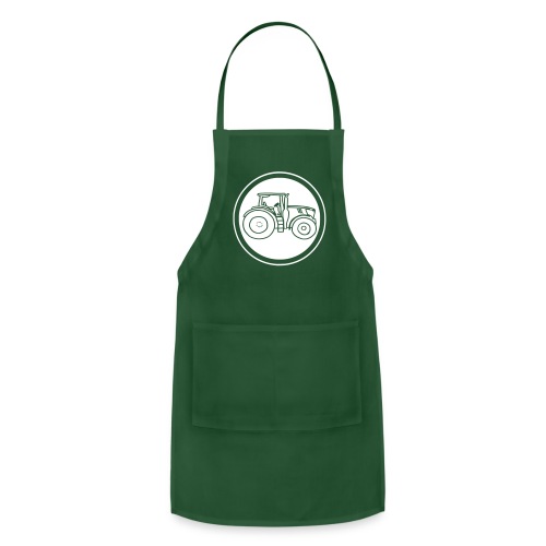 tractor in Circle - Adjustable Apron