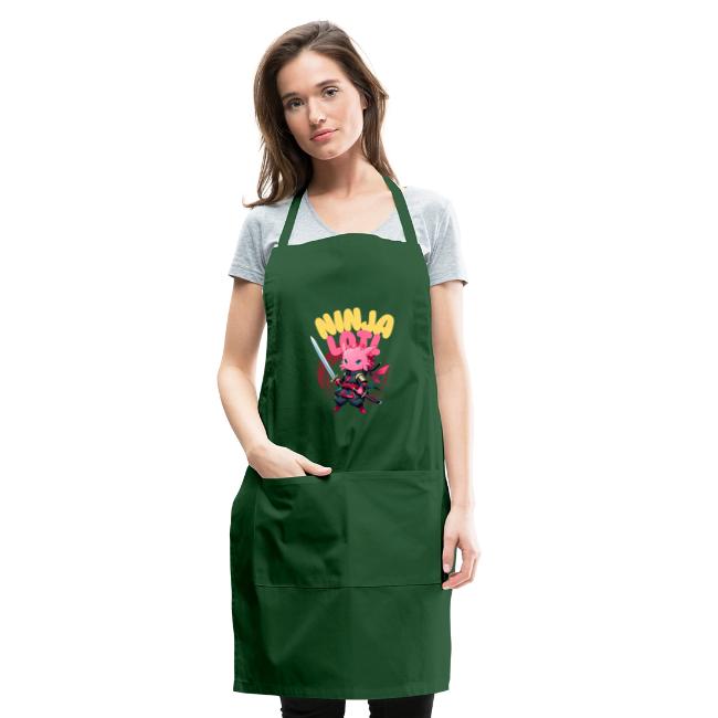 Kawaii Axolotl Ninja